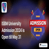 ISBM University Admission 2024 is Open; Check the Direct Link to Apply Here  till May 31